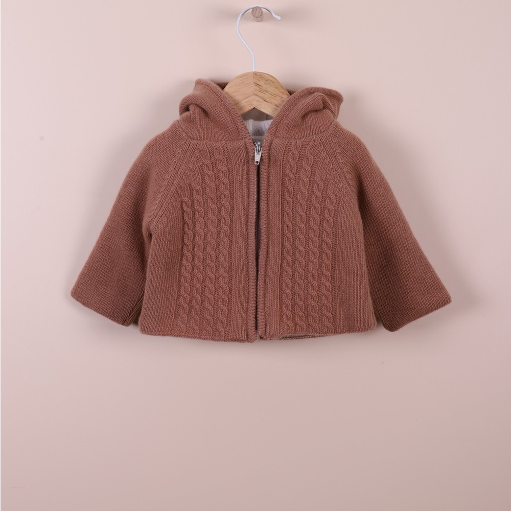Wedoble Brown Knit Jacket
